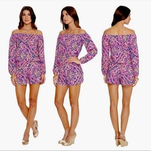 Lilly Pulitzer Lana Romper in ‘Can’t Resist’